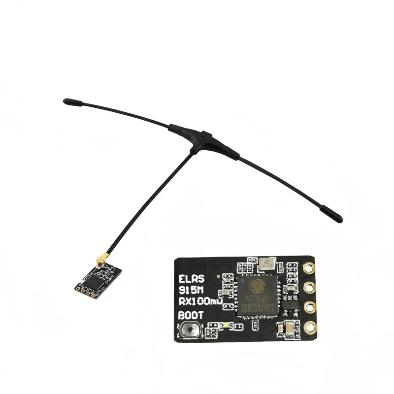 Radiomaster ELRS 750MHz NANO ExpressLRS Receiver 360MHz 500Mhz RX TX Module with T type Antenna for RC FPV Traversing Drone Part