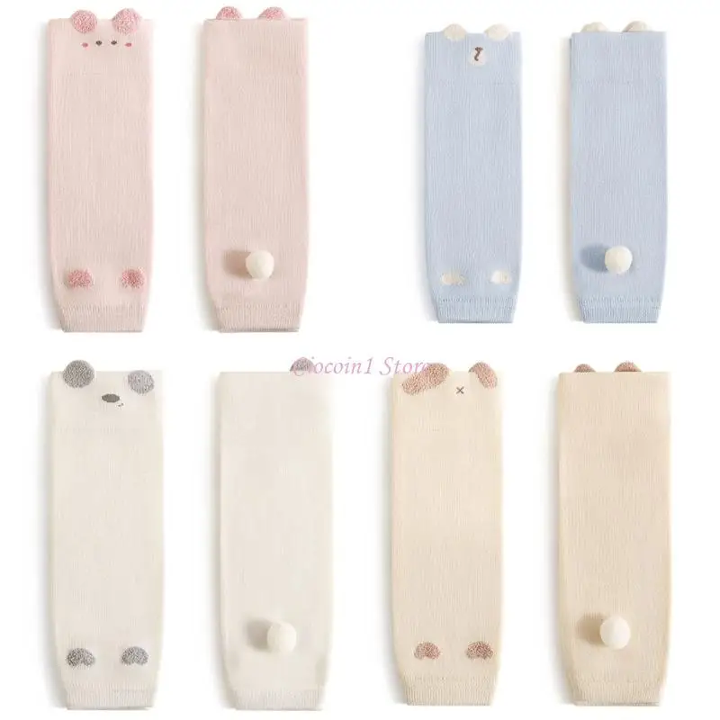 

Y1UB Winter Knee Length Leg Cover For Toddler Soft Combed Cotton Protections