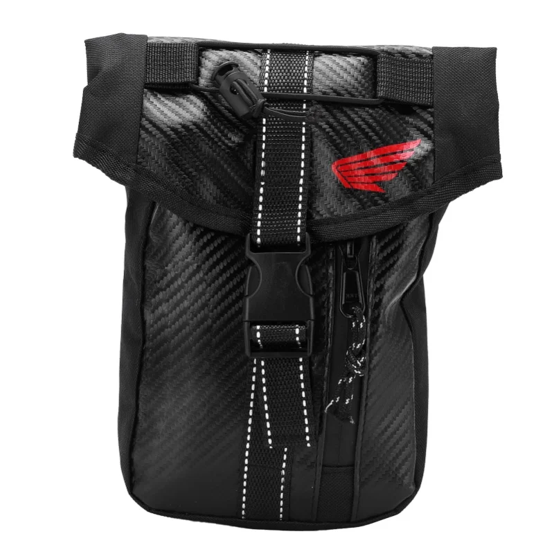 

Motorcycle Leg Bag Rider Thigh Pocket Pouch Nylon Waterproof For Travel Hiking Climbing
