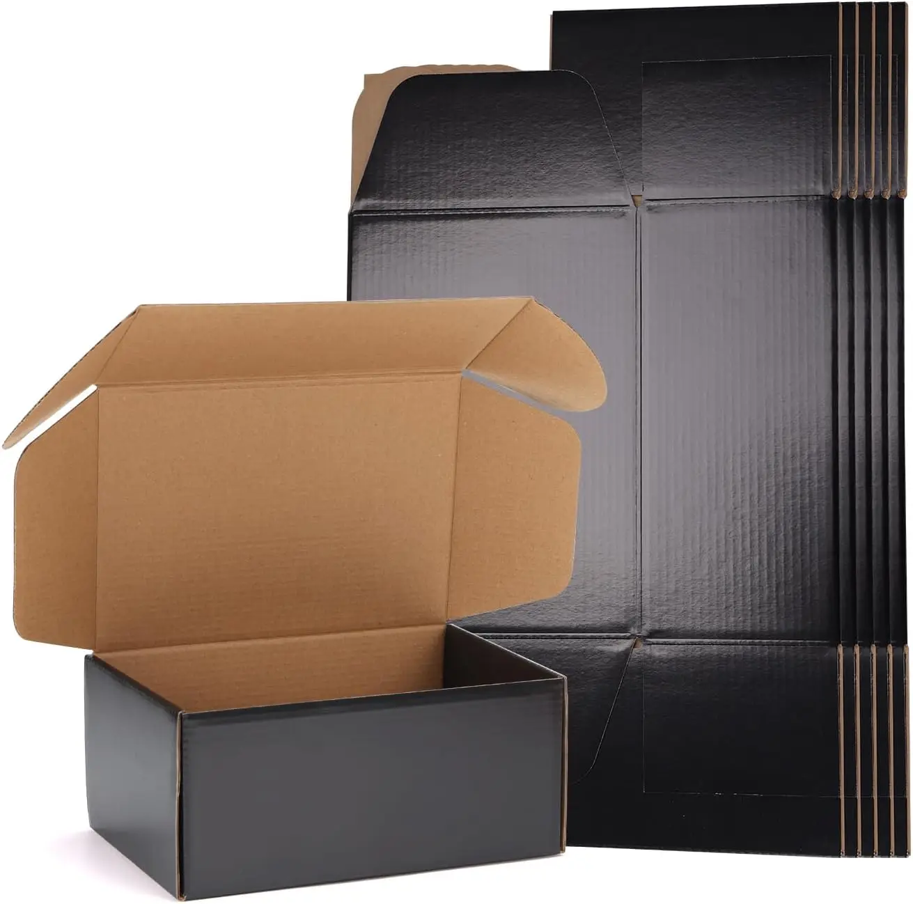 6 Pack 9X6X4 Black …