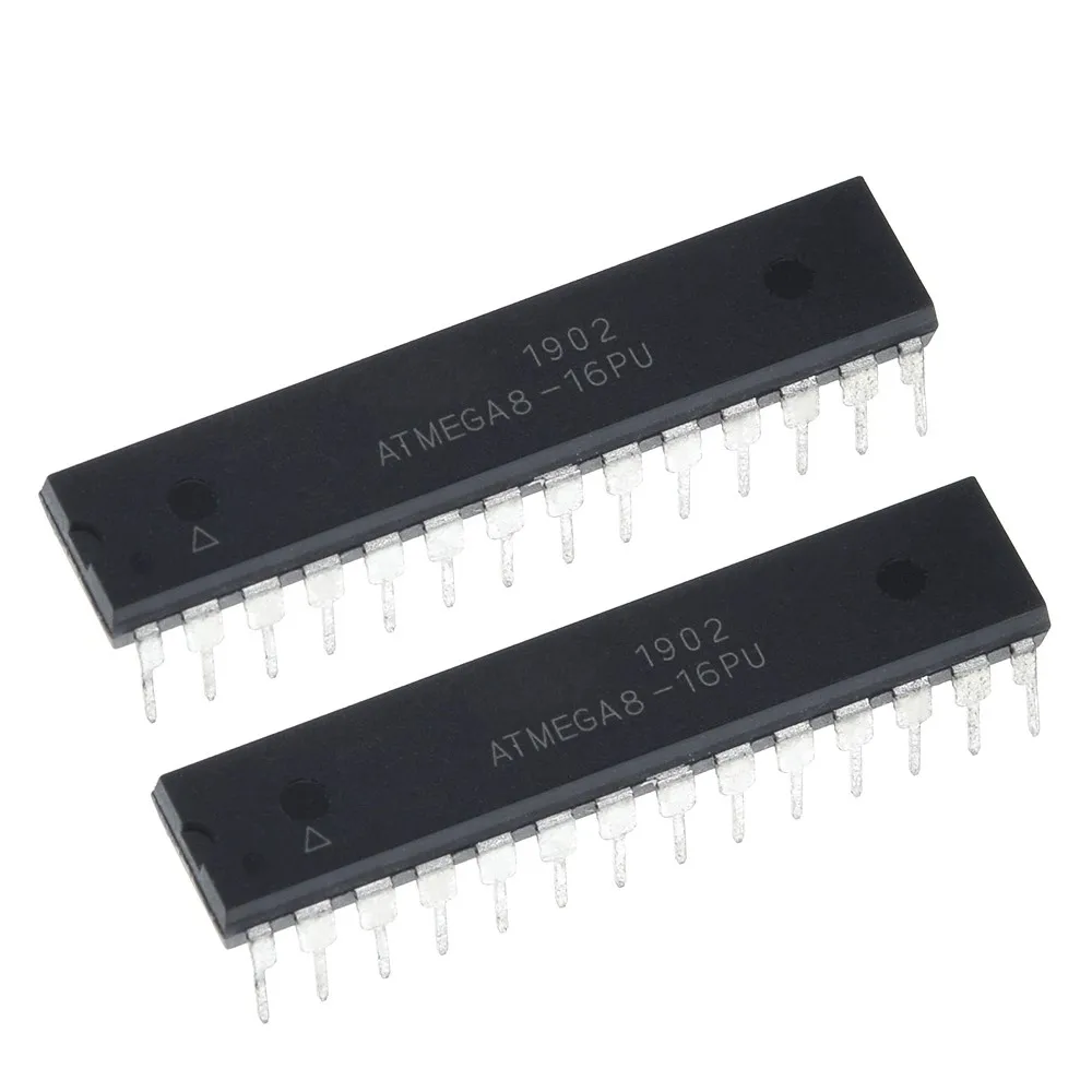 ATMEGA8-16PU ATMEGA8A-PU MEGA8-16 DIP Flash IC DIP-28 8-bit With 8K Bytes In-System Programmable Flash