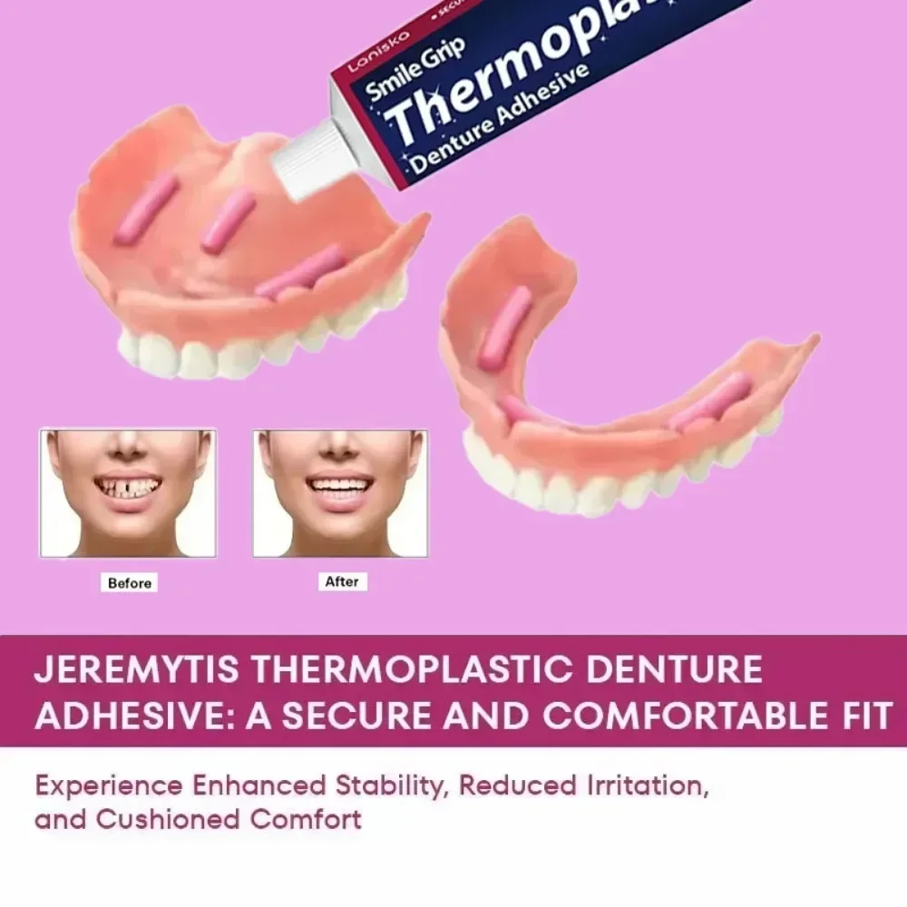 الراحة أسنان المواد اللاصقة الغراء العناية بالأسنان طقم أسنان من السيليكون ريلين كيت لاصق وسادة الاحتكاك أطقم الأسنان الثابتة