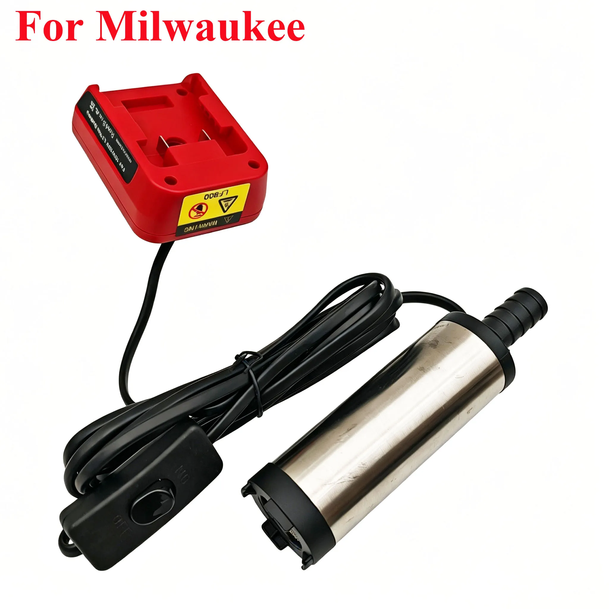 Auto-Öl-Diesel-Tauchpumpe für Makita 18V Lithium-Akkus, zum Pumpen von Wasser, kompatibel mit Ryobi, DeWalt, Milwaukee und Bosch. – Detail 25