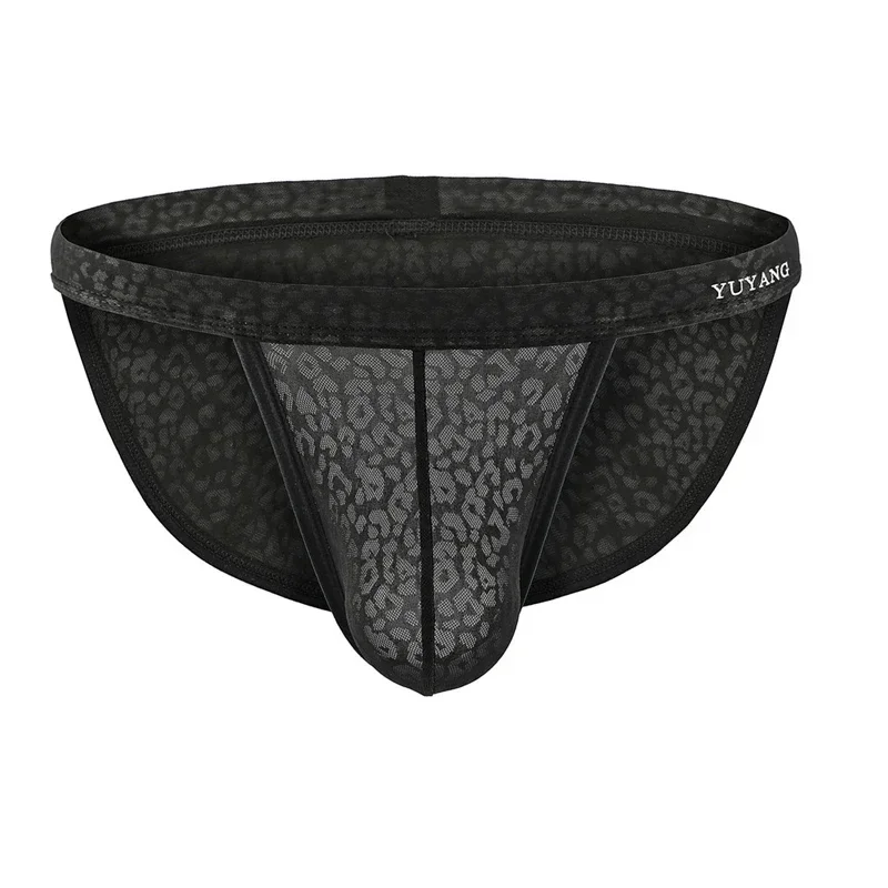 

Men Briefs Underwear Sexy Solid Low Waist Breathable Brief Underpants Cueca Male Panties Mens Briefs