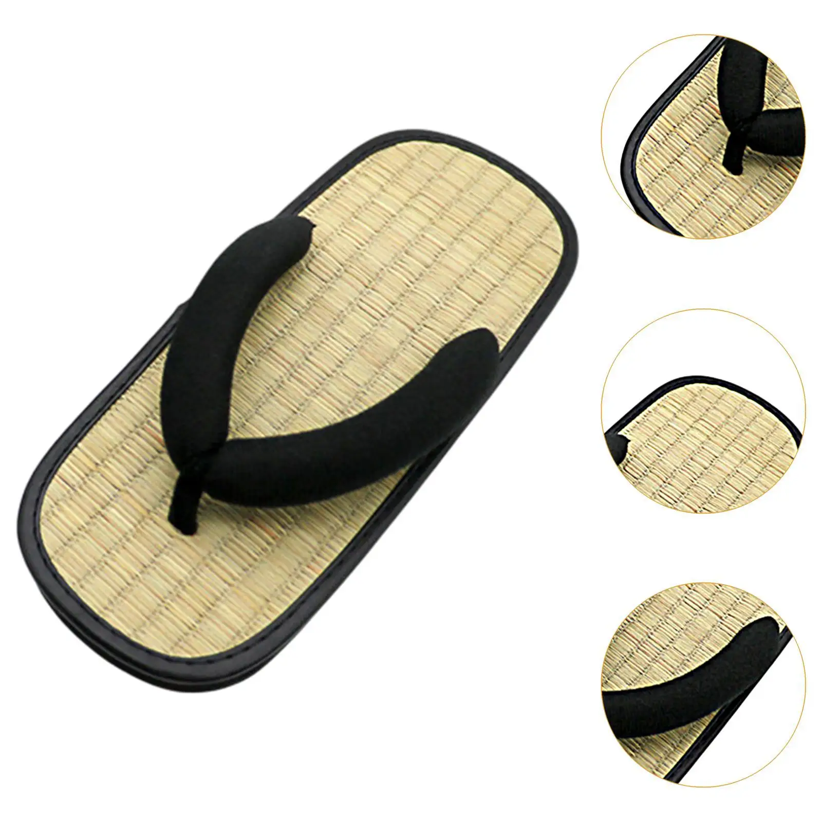 Japanische Clogs, rutschfest, für Herren und Damen, offener Zehenbereich, EVA, lässig, traditionell