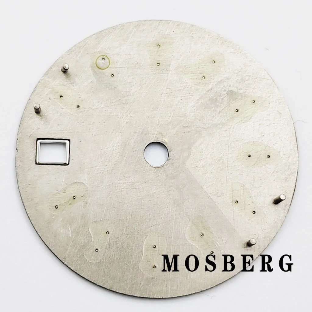 قرص ساعة معقمة بيدين مضيء ، إكسسوارات حركة أوتوماتيكية ، NH35 ، NH36 ، مناسب من من من من من من من الساعة ، من الساعة ، 29