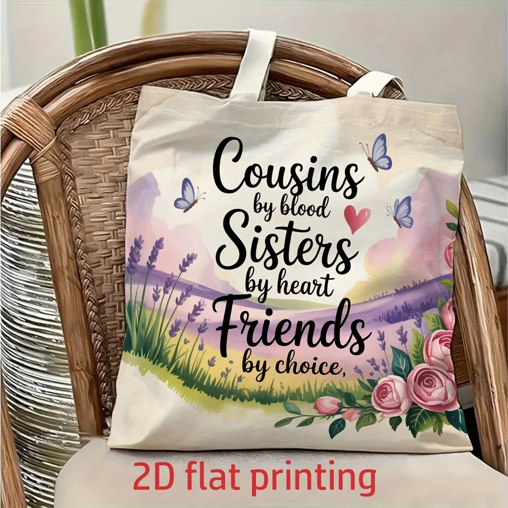 1pc "Cousins by blood, Sisters by heart, Friends by choice" 