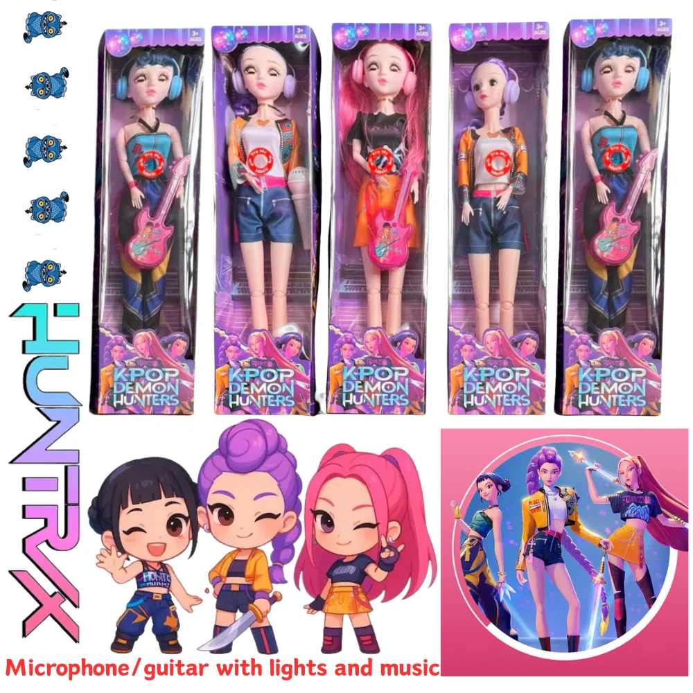 

HOT Demon Hunters KPOP Character Doll Toy Gift Beautiful Appearance Dolls Rumi Mira Zoey Decoration Girl Kids Xmas Suprise Gifts