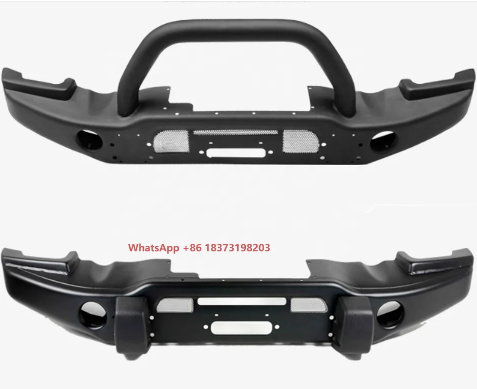 

Steel Front Bumper with Bull bar or Without Bull bar for wrangler JK 2007-2017 4x4 Offroad Accessories