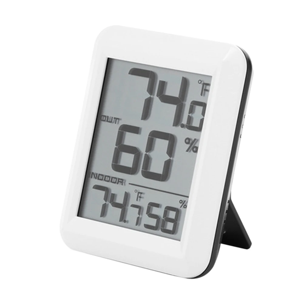

Accurate Temperature And Humidity Meter Digital Wireless Indoor Outdoor Thermometer Ideal For
