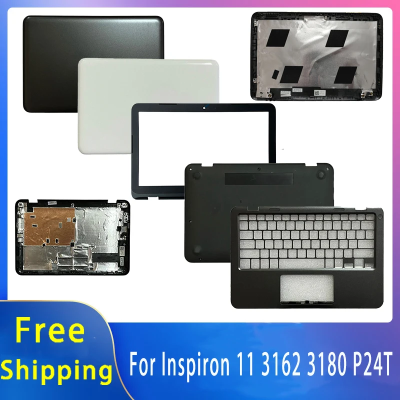

Новинка для Dell Inspiron 11 3162 3180 P24T; сменные аксессуары для ноутбуков, задняя крышка ЖК-дисплея/передняя панель/подставка для рук 0WR3RD 0CG8MF