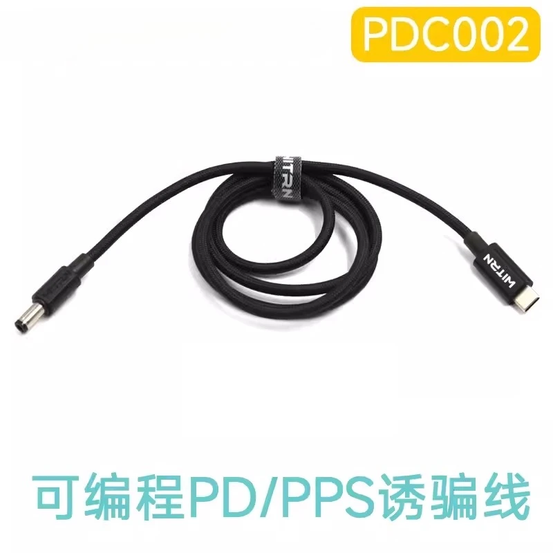 

PDC002 Размерная простота Кабель обнаружения PD3.1 28VPPSAVS Программируемый USB-детектор с подсказки 140 Вт до 24 В постоянного тока