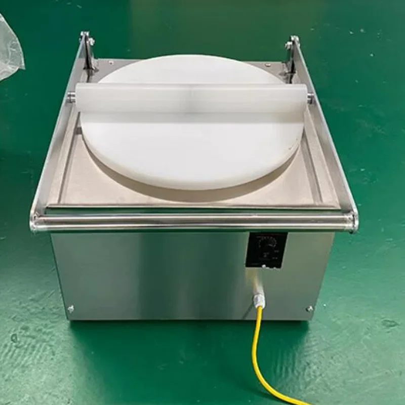 Pizza Dough Flattening Machine Pancake Pressing Rolling Machine Easy Use Flatbread Dough Rolling Machine