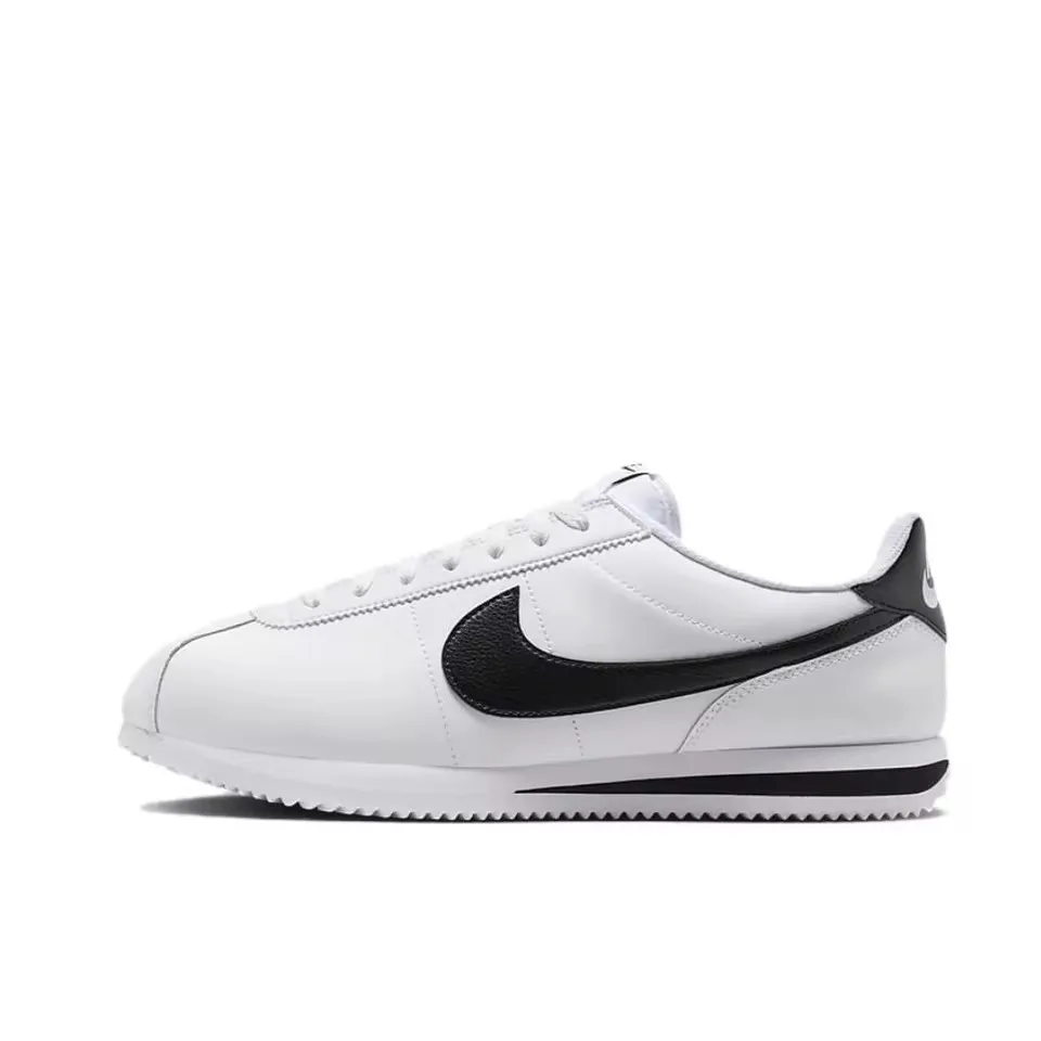 Nike newly listed Cortez men's and women's same sports shoes white low-top casual running shoes