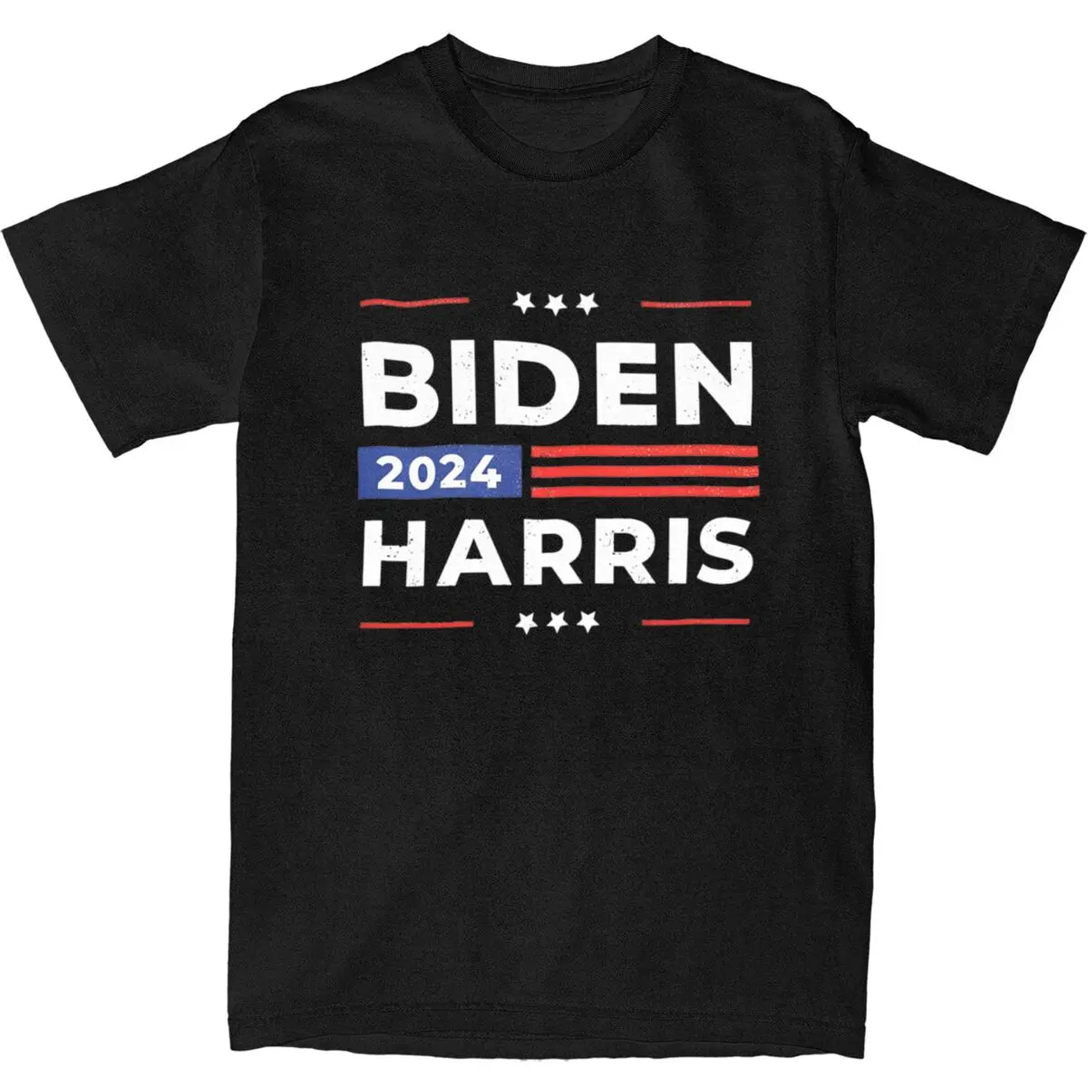 Men T Shirt Biden Harris 2024 President American Flag T Shirts Fashion Summer Tee Shirt