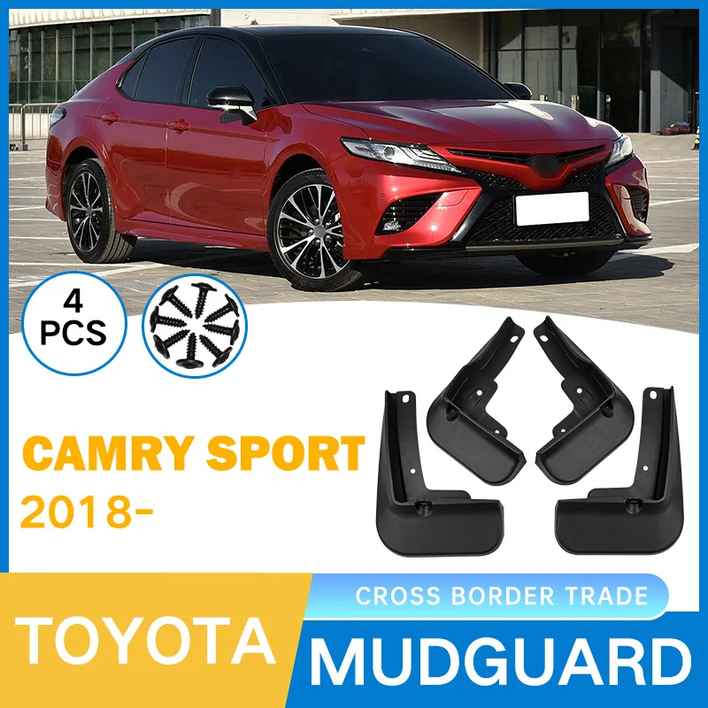 

For Toyota Camry Sport 2018-2023 car mudguard sheet,Mudflaps Front Rear Flares Splash Guards Cover Car Accessorie