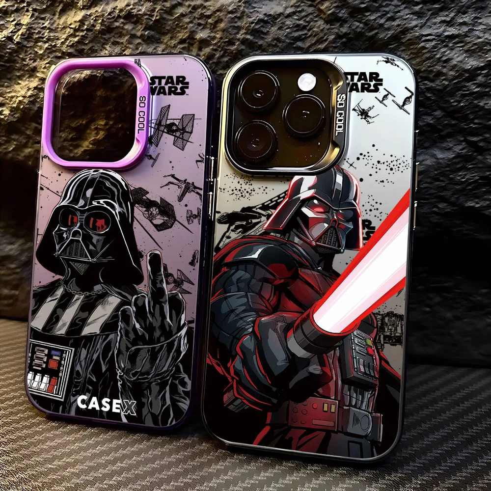 Cool Hero Phone Case for IPhone 16 15 14 13 12 11 Mini Pro Max X XR XSMAX 8 7 Plus Stars Wars Anti Fall Matte Back Cover