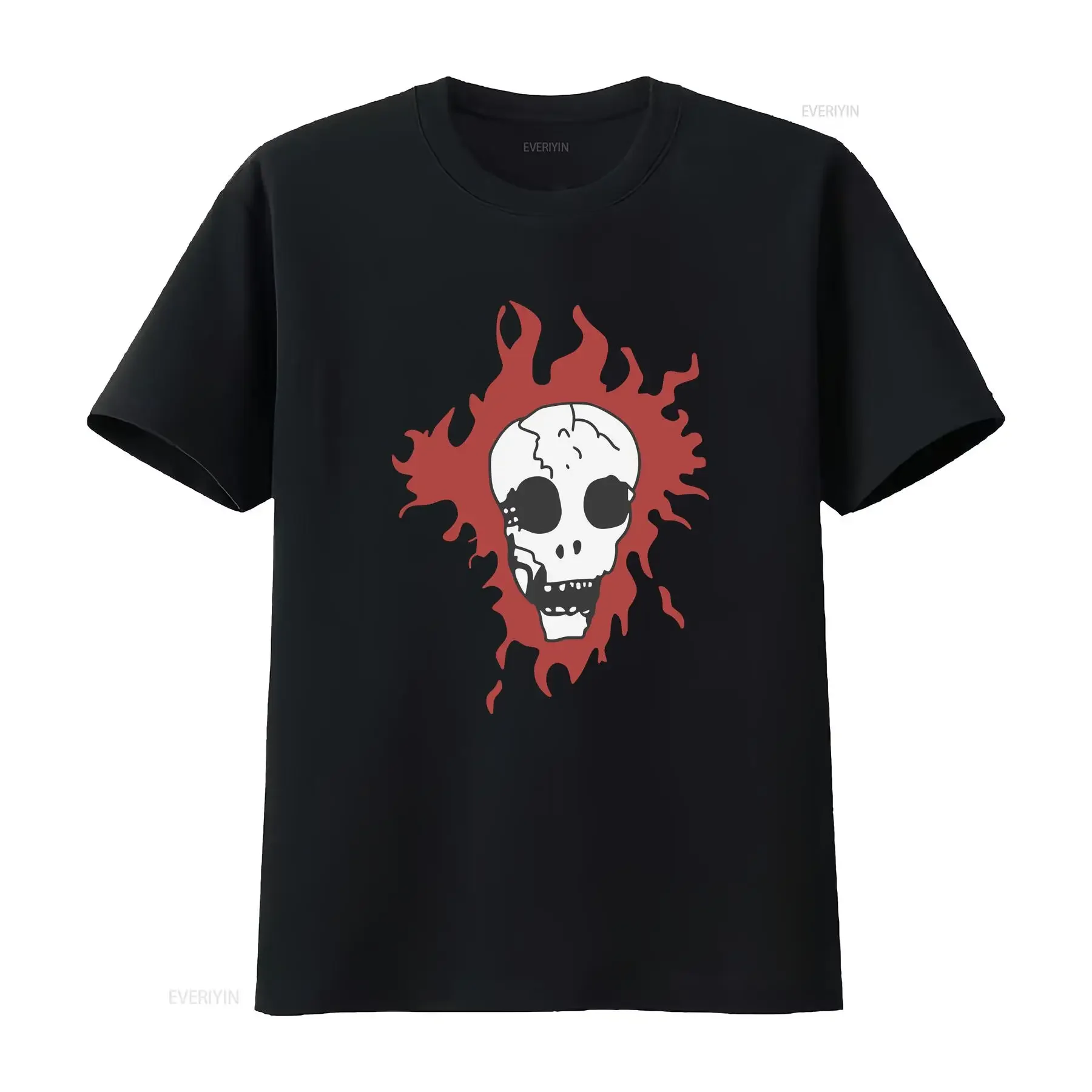 Jeff Buckley Skull T Shirt Merch vintage Washed fashion Unisex designer clothes Top For Everyday Wear Stretched streetwear