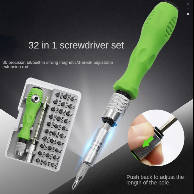 

32-in-1 Screwdriver Set Mobile Phone Digital Precision Instrument Disassembly Repair Tool Hardware Screwdriver Combination