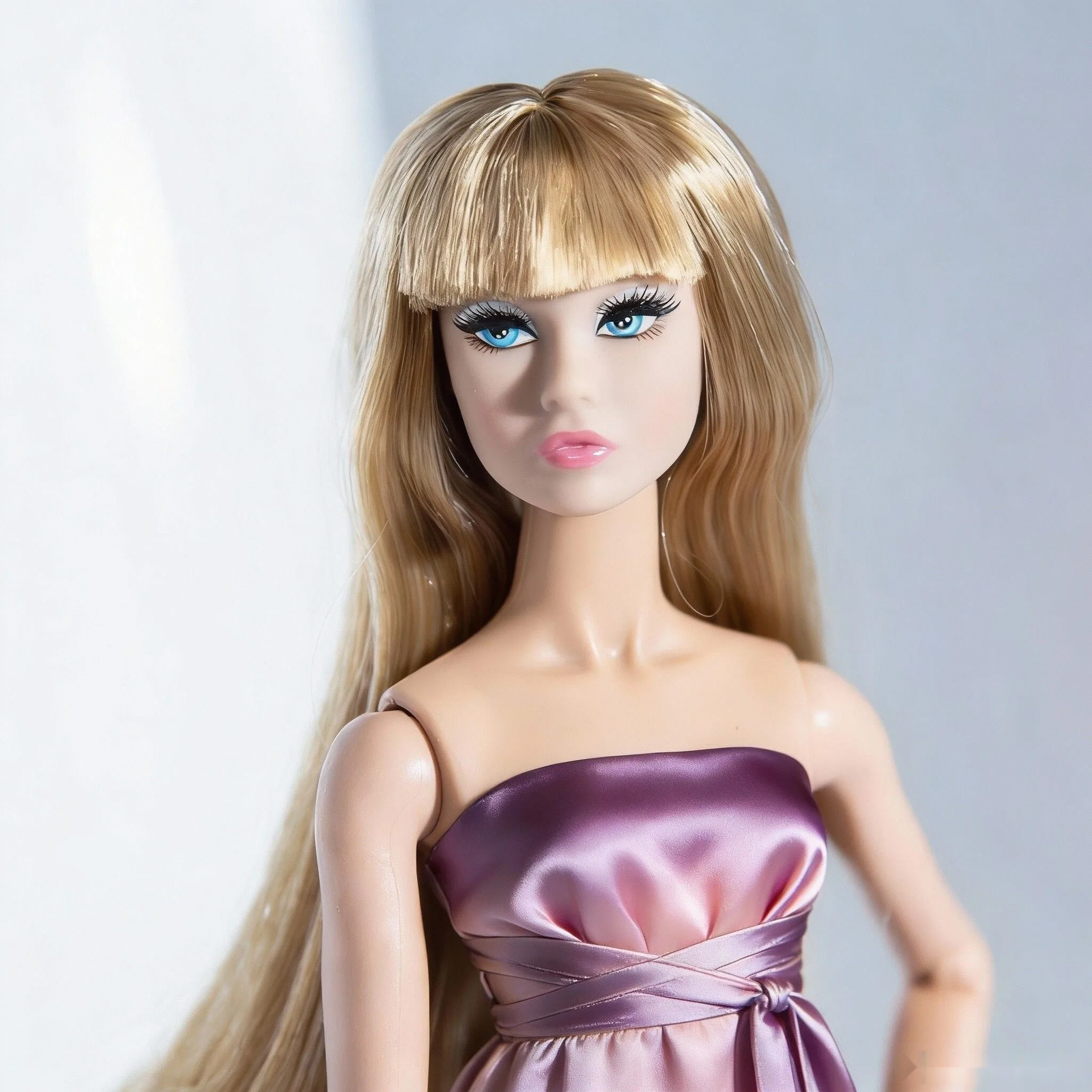 Collector-Grade 12-Joint BJD Super Model Doll, 12.6in 1/6 Scale, Realistic Makeup & Exquisite Features, Doll Only NoClo
