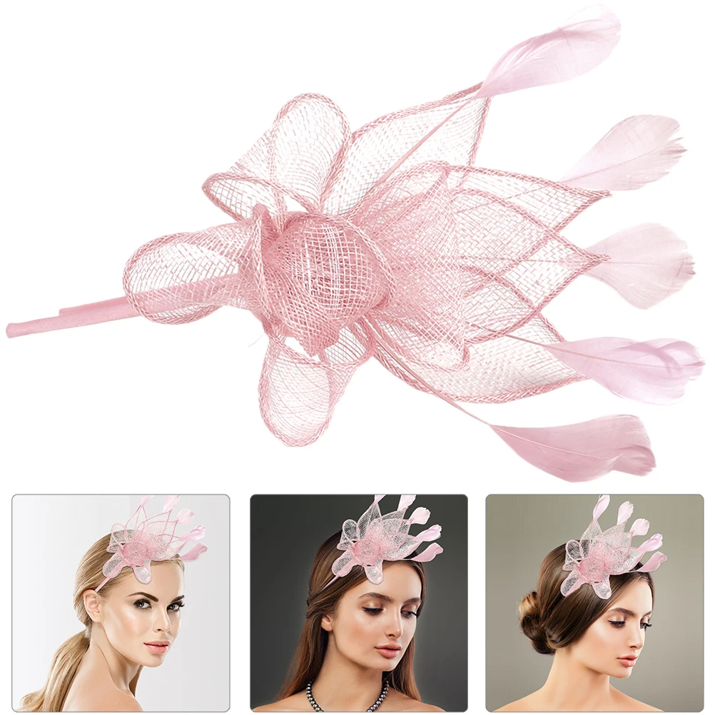

Vintage Style Fascinator Headband Hair Clip For Women Girls Wedding Party Halloween Christmas Formal Outfit Accessory Headpiece