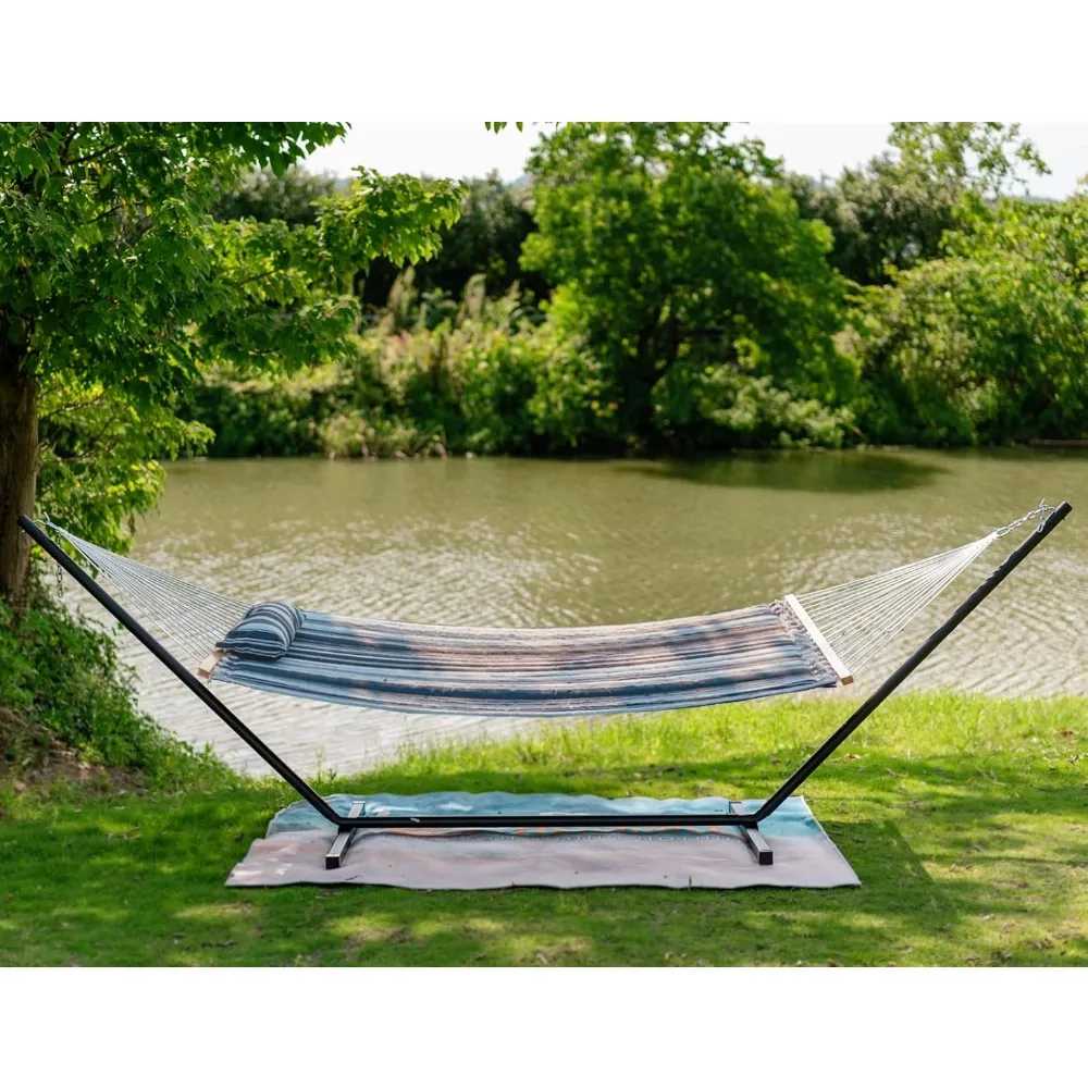 2FT Quilted Fabric Hammock with Pillow