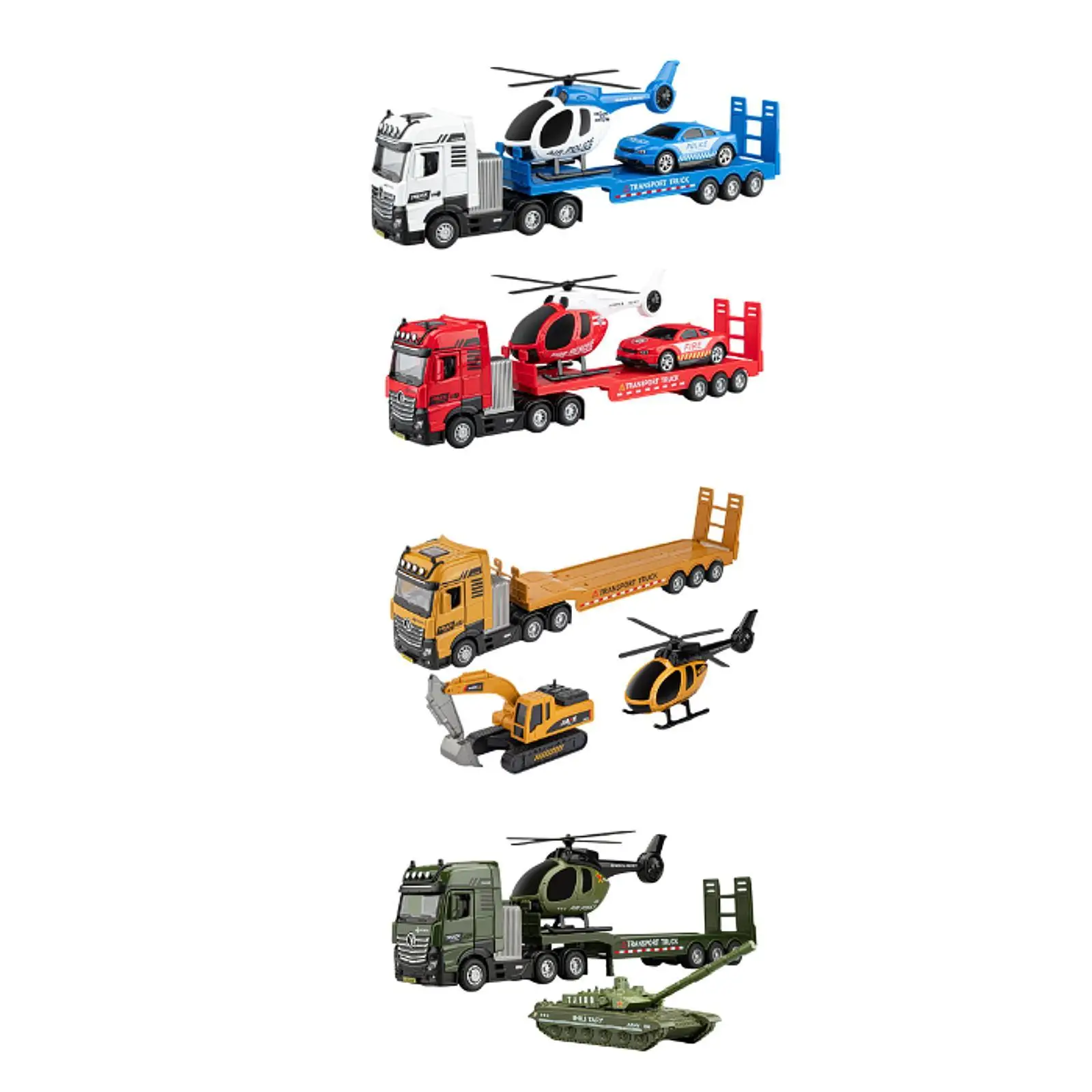 

1/50 Truck Toy Vehicle, Engineering Truck, Friction Powered Educational Toy,
