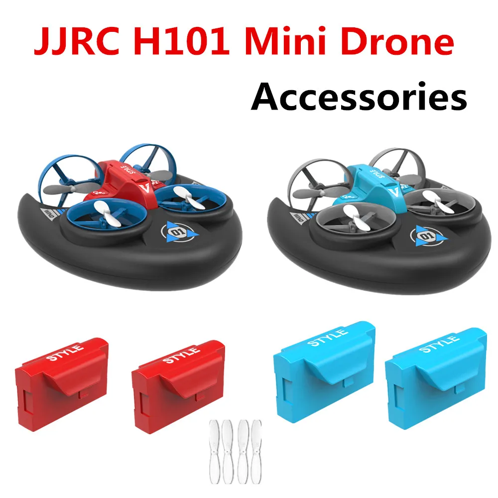 

JJRC H101 мини Дрон оригинальные аксессуары 3,7 V 500mAh батарея, пропеллер кленовый лист, для H101 Дрон запасные части H101 батарея