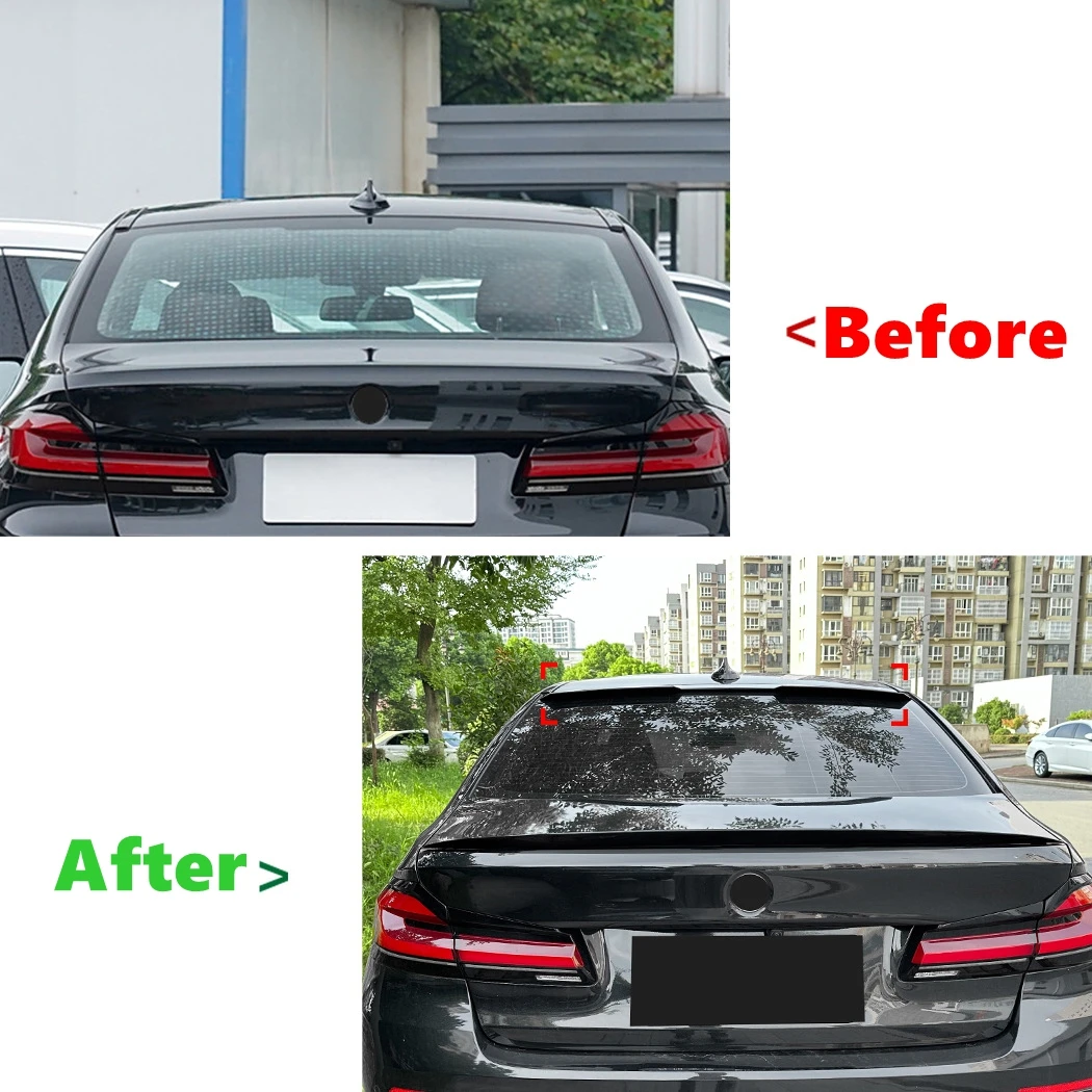 Rear Spoiler Wing For BMW G30 520i 530i 540i M550i 2018 2019 2020 2021 2022 2023 Rear Roof Spoiler Wing Body Kits Tuning