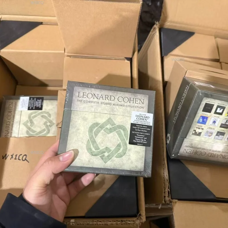 Balada Leonard Cohen Muzyka CD Kompletna Kolekcja Albumów Studyjnych Hallelujah 15 szt. Płyty Muzyczne Cosplay Soundtracki Samochodowe Pudełko — zdjęcie produktu 3