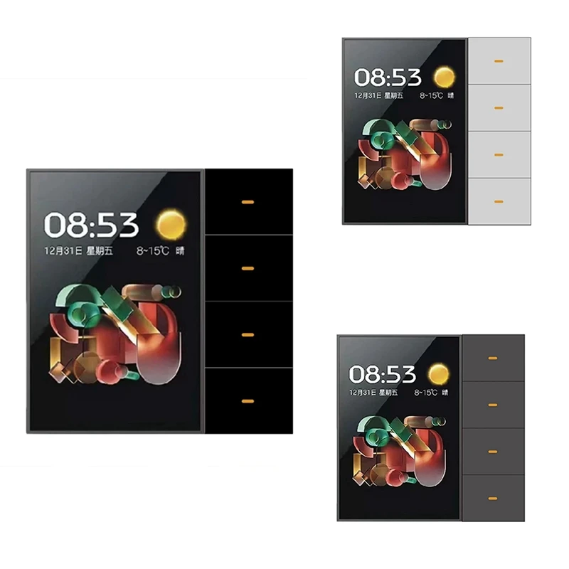 Zigbee Wall Controller Review: My Real Experience With the Tuya 3.5-Inch Touchscreen Smart Switch