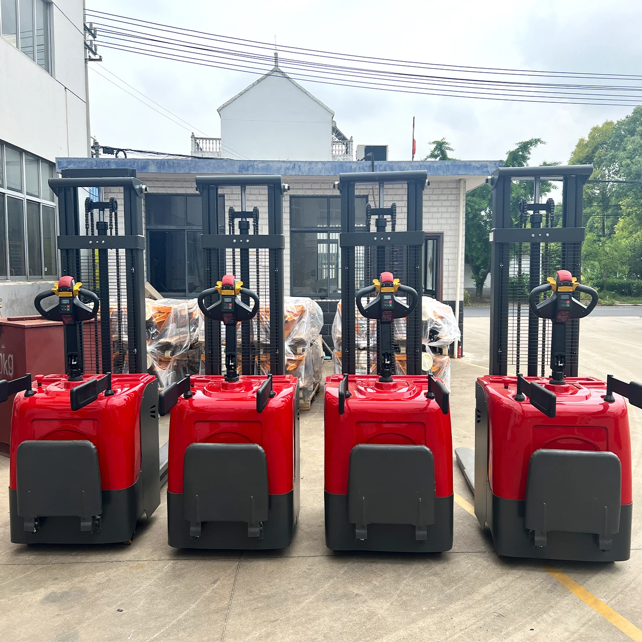 Factory Outlet Stacker Electric Multiple Model Standards Semi Stacke Counterbalance 1 Ton 2 Ton 2000 Kg Stacker Electric Lifter