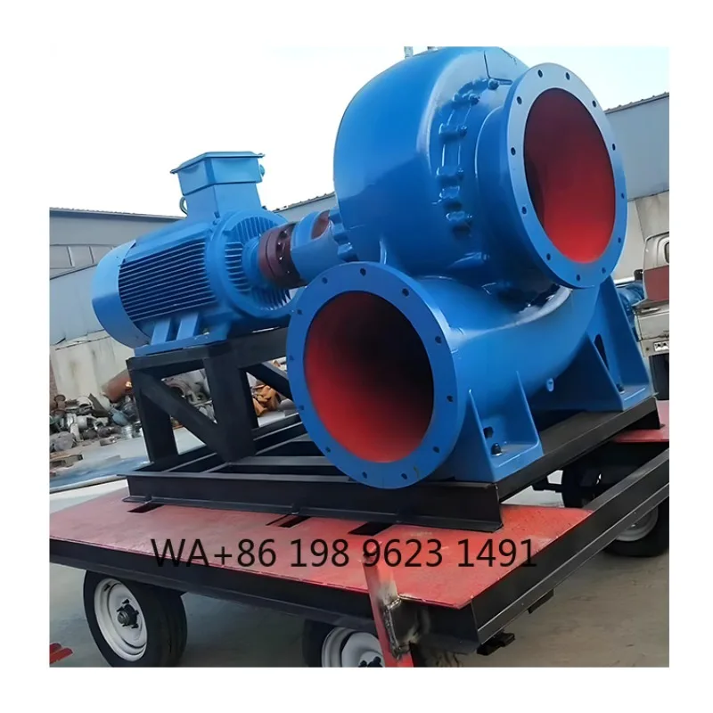 Large Particle Sand Gravel Pump Custom Horizontal Industrial Mining Dredging Mud Suction Pump