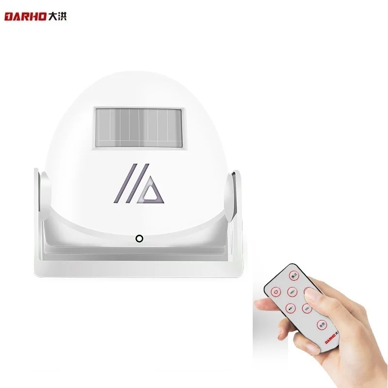 Darho 32 Ringtones Wireless Guest Welcome Chime Door Bell PIR Motion Sensor For Shop Entry Security Protection Alarm Doorbell