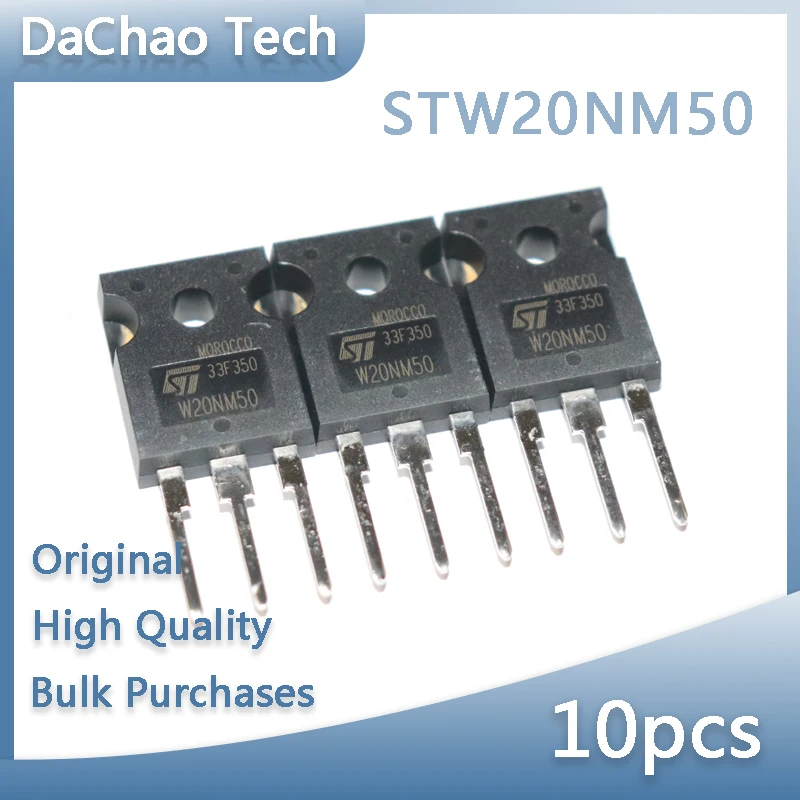 STW20NM50 20NM50 500V 20A ST FET MOSFET TO-247 – דירוג ובדיקה מדויקת של מיקרו-מגנט מוספט למשתמשים מקצועיים