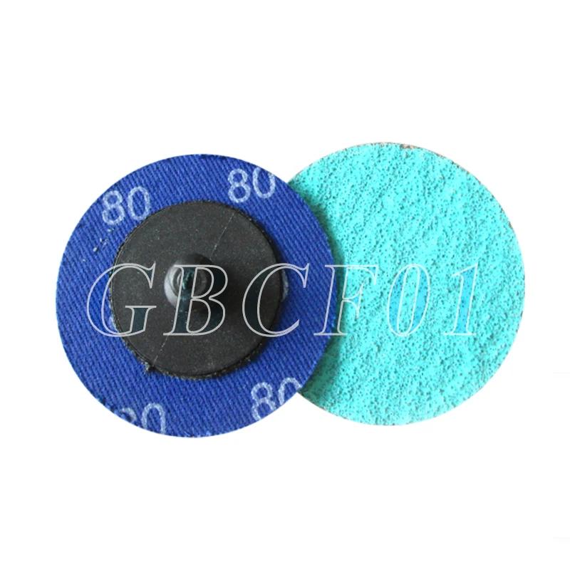 2 Inch 50mm R-type Sanding Discs Roll Lock Surface Sanding Discs Pad Polishing Sandpaper Quick Change Disc For Rotary Tool