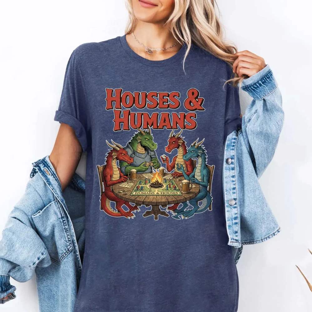 Dungeons and Dragons T-Shirt Vintage 90s D&D Joke Bella Canvas Clothing Graphic Short Sleeve Shirt Unisex Men Women All-Season