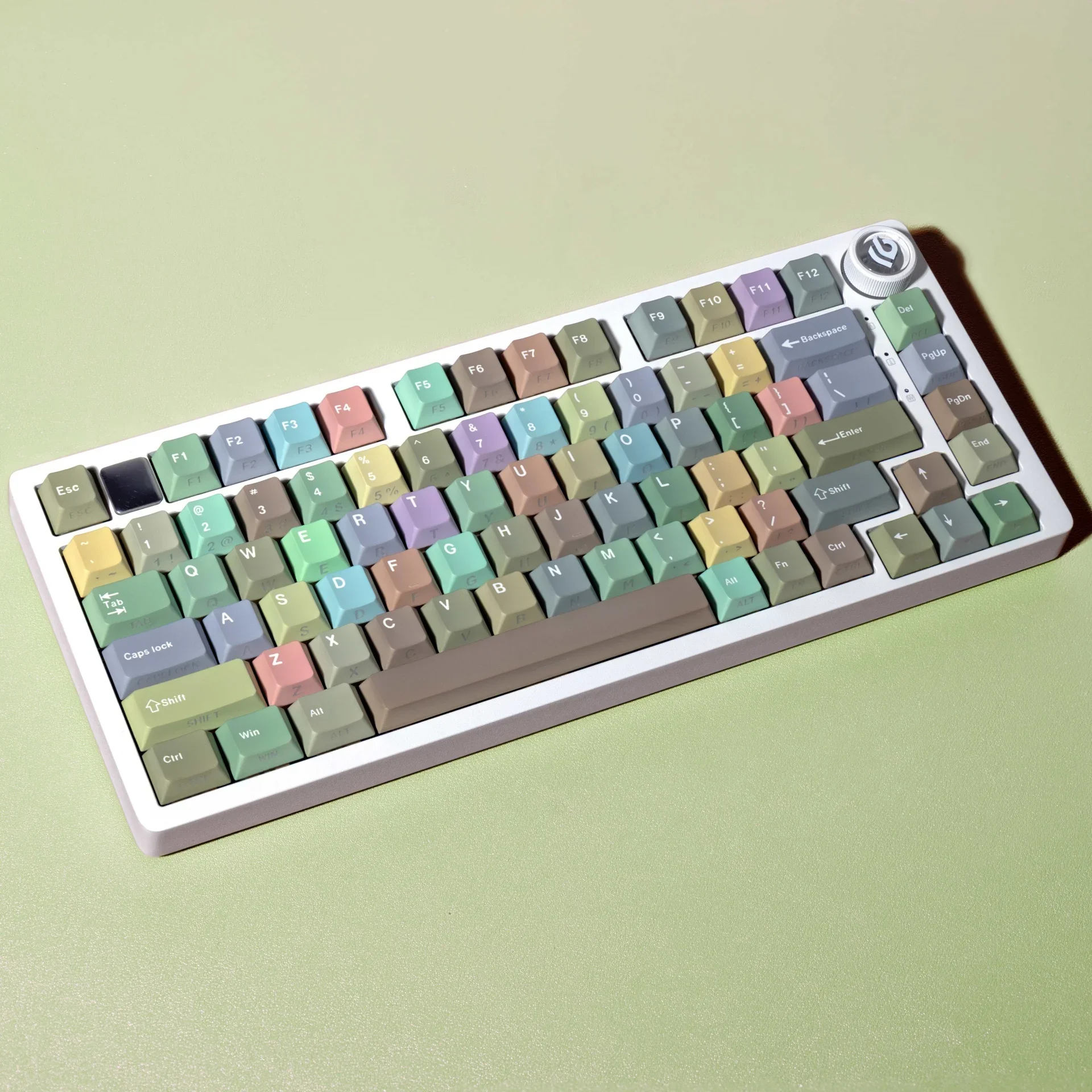 

Keycap PBT Original Sublimation Suitable for Mechanical Keyboard Hi98 Rain 75 English Japanese Korean