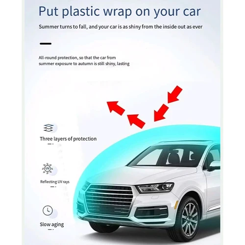 Imagen 2 del producto Parasol Anti-UV para MG One, resistente a la lluvia, la nieve, a prueba de polvo, cubierta negra para coche, cubierta completa para coche, protección al aire libre