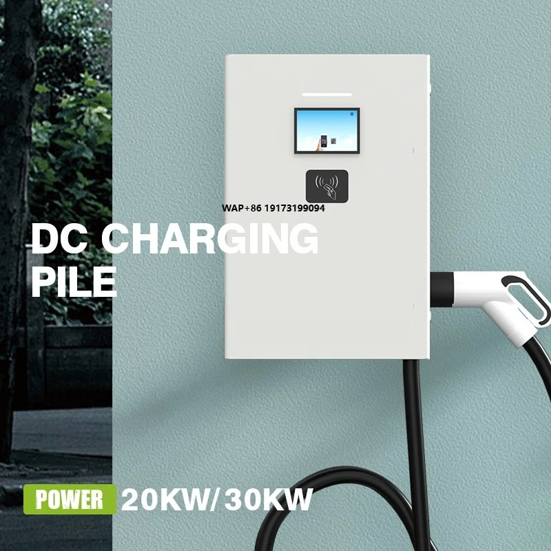 Hot Sale 3 Phase DC WallBox Charging Pile EV Public Charging Station for Electric Car Charging CE Certified Products