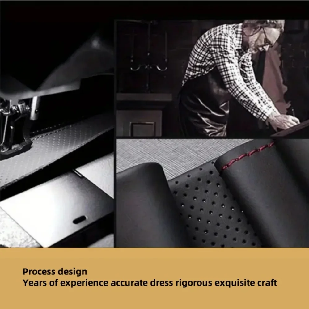 تخصيص غطاء عجلة توجيه سيارة لسيتروين انتصار القديم C4 C-quatre عدم الانزلاق اكسسوارات السيارات مخيط يدويا توجيه التفاف