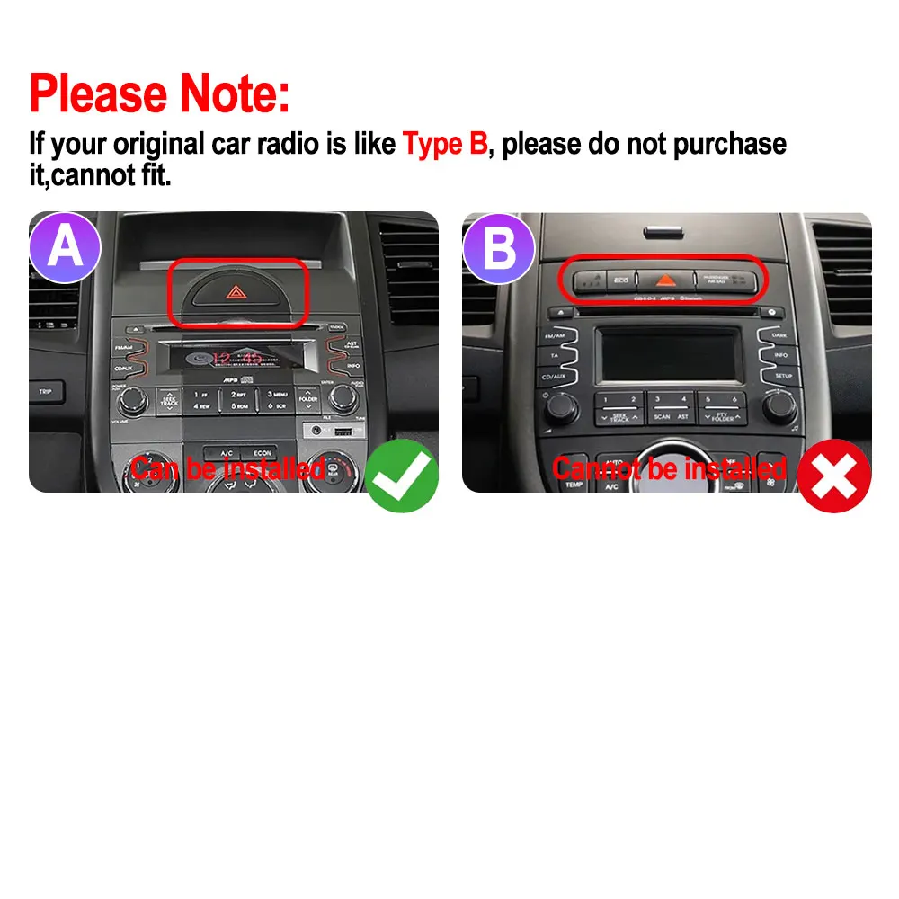 Android 14 For KIA SOUL 2008-2014 9.7