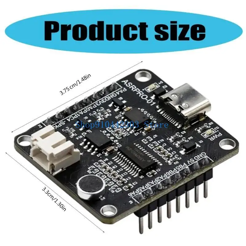 L4MD ASRPRO Voice Intelligent Command Module with 4MB Storage for Enthusiasts