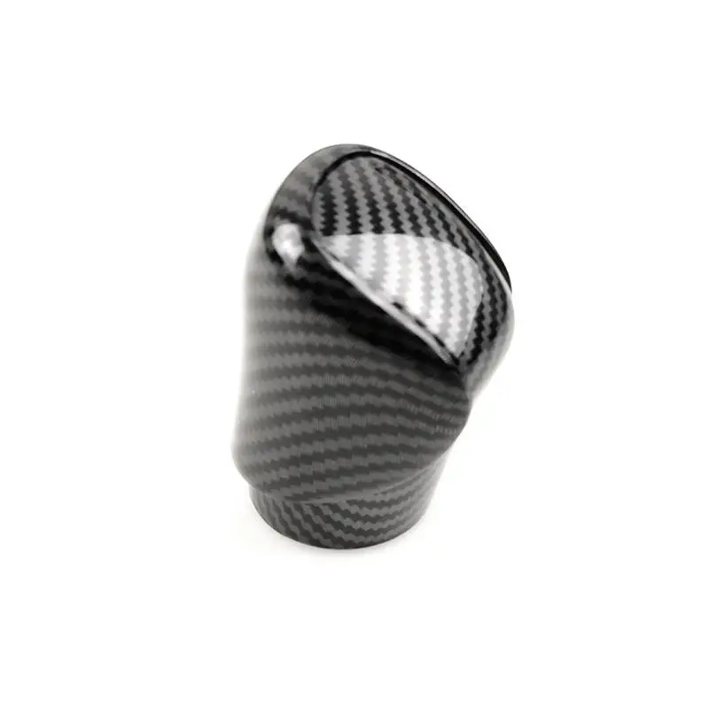 Car Interior Carbon Fiber Texture Accessories Gear Shift Knob Cover Manual Rod Shifter Protect Case For Lexus ES RX NX GX GS IS