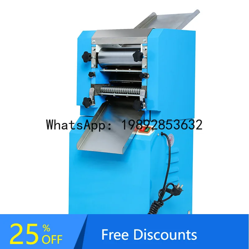 

CZ Commercial Noodle Maker Large Capacity Fully Automatic Dough Rolling Machine 304 Stainless Steel Dough Roller Dumpling