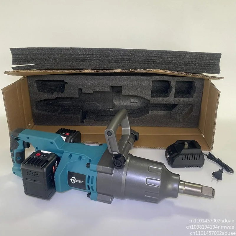 

Сверхмощный 1-дюймовый электрический бесщеточный ударный гайковерт 4000 Нм 1600 Вт, аккумуляторный, с высоким крутящим моментом, 42 В, беспроводной ударный гайковерт