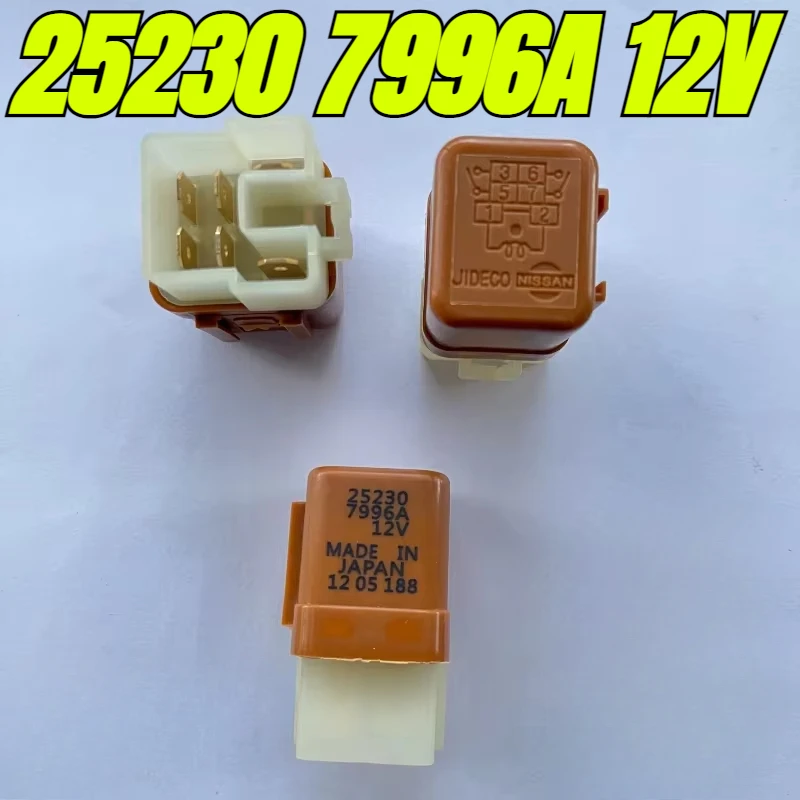 （Brand New Original）1pcs/lot 100% original genuine relay:25230 7996A 12V 6pins Automotive Headlamp fan relay