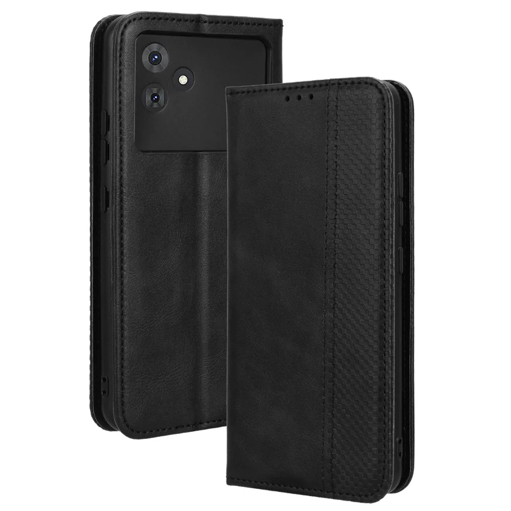 

For Cubot Note 50 Note 21 case Retro PU Leather Back Case for Cubot Note 50 Note 21 Cover Fundas Phone Accessories