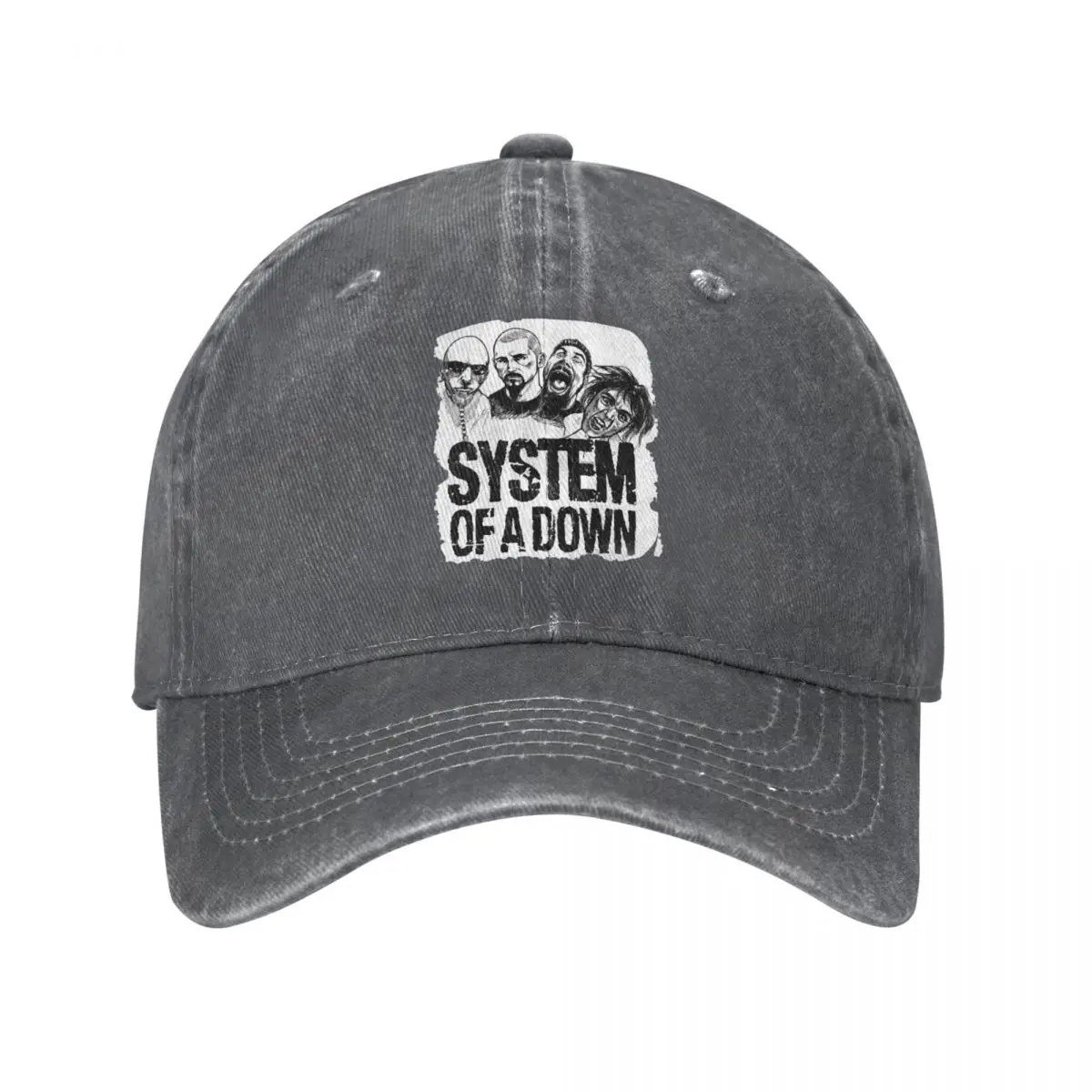 S.O.A.D Heavy Metal Band Original Baseball Caps Vintage Distressed Cotton System Of A Down Sun Cap Men Women Outdoor Golf Hat