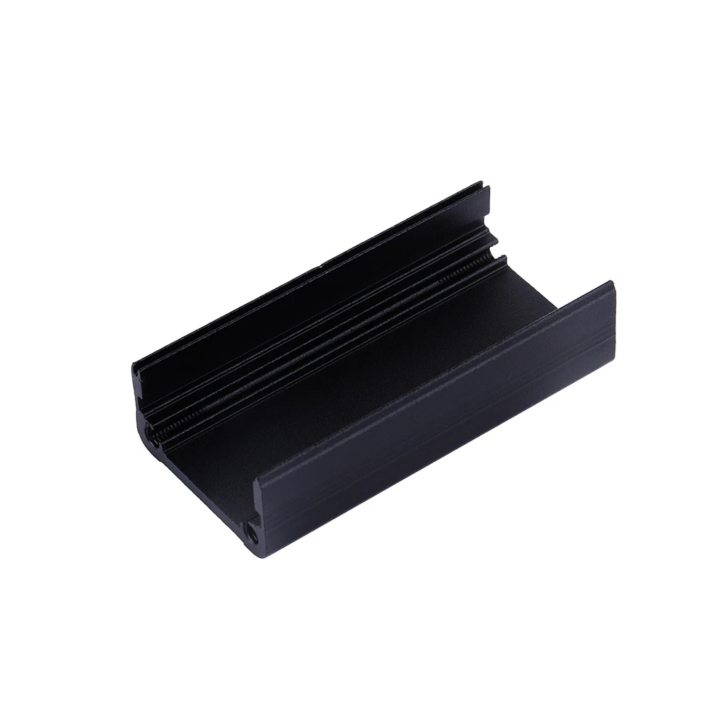 Aluminum PCB Instrument Box Enclosure Electronic Cooling Case DIY 50x25x25mm